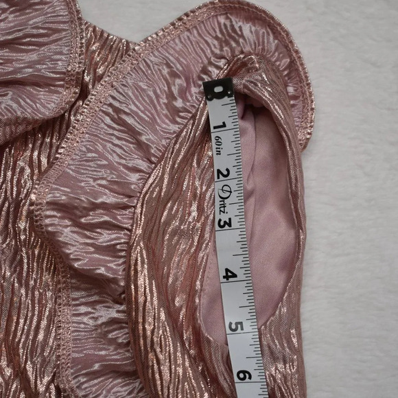 Nannette Kids Pink Dress Metallic Sz 6X Sparkly Tulle Party Princess Ballerina - Picture 16 of 16